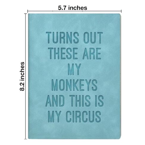 Funny Boss Gift Notebook Turns Out This Is My Circus Writing Journal Boss Day Gift for Men Women Leader Manager Supervisor in Saudi Arabia