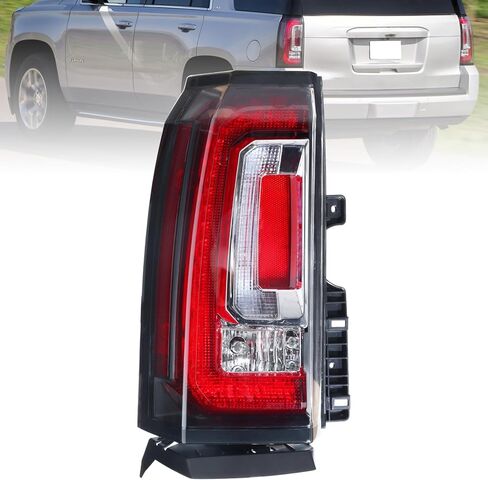 مصباح خلفي Boine متوافق مع 2015 2016 2017 2018 2019 2020 GMC Yukon، Yukon XL Denali SLE SLT جانب الركاب الأيمن LED مصابيح الفرامل الخلفية استبدال 23242567 (جانب الركاب الأيمن) in Saudi Arabia