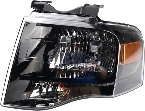 غطاء أمامي أسود يسار لسيارة Ford for Expedition Eddie Bauer 10 & Limited/XLT 07-08-EL XL 11-14 in Saudi Arabia