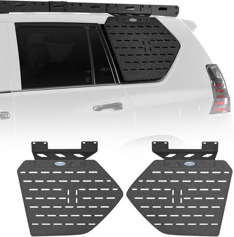 Hooke Road GX460 Full Length Roof Rack Aluminum Cross Bars for 2010-2023 Lexus GX460, Low Profile Overlanding Rooftop Storage Cargo Basket Rails Luggage Carrier in Saudi Arabia