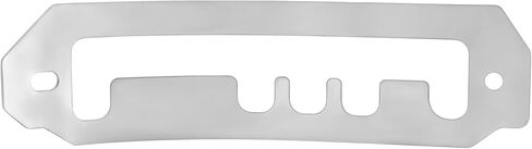 Shift Gate Gear Shifter Lever Pattern Grille Trimming Plate Compatible with Can-Am Defender HD10 HD9 HD8 2017-2024 Compatible with Can-Am Traxter HD10 HD8 2018-2020 Replaces 707900608 707900506 in Saudi Arabia