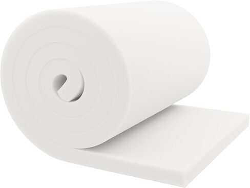 GoTo Foam 1" Height x 20" Width x 32" Length 44ILD (Firm) Upholstery Cushion Made in USA in Saudi Arabia