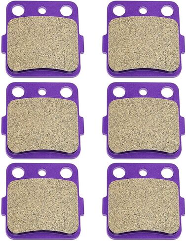 OCPTY Carbon Fiber Brake Pads Fit for 2007 for Yamaha Raptor 350 YFM350RSE2 Special Edition II, 2001 2002 2003 2004 2005 for Yamaha Raptor 660R YFM660R Front and Rear in Saudi Arabia