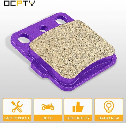 OCPTY Carbon Fiber Brake Pads Fit for 2007 for Yamaha Raptor 350 YFM350RSE2 Special Edition II, 2001 2002 2003 2004 2005 for Yamaha Raptor 660R YFM660R Front and Rear in Saudi Arabia