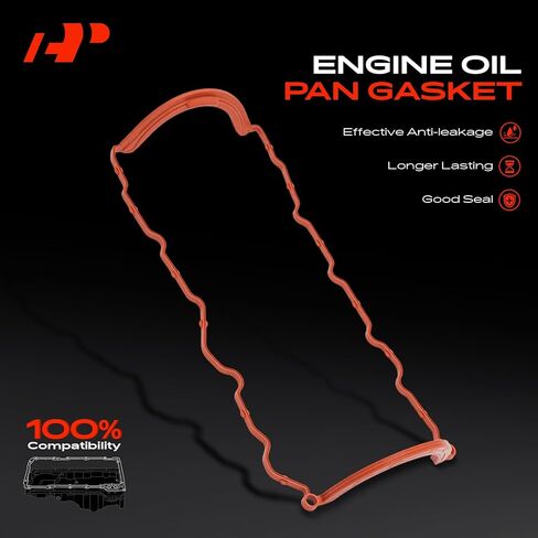 A-Premium 4.3L Engine Oil Pan Gasket Set, Compatible with Chevrolet Silverado 1500 2007-2013, Express 1500 2007-2014 & GMC Sierra 1500 2007-2013, Savana 1500 2007-2014 in Saudi Arabia