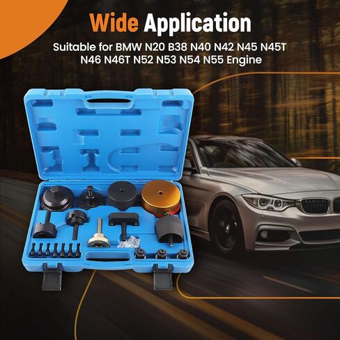 maXpeedingrods Crankshaft Front Rear Oil Seal Remover Installer Tool Kit for BMW N20 B38 N40 N42 N45 N45T N46 N46T N52 N53 N54 N55 Engine in Saudi Arabia