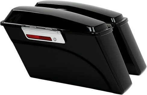 TCMT Hard Saddlebags & Conversion Brackets Fit For Harley Dyna Fat Bob Street Bob 2009-2017 in Saudi Arabia