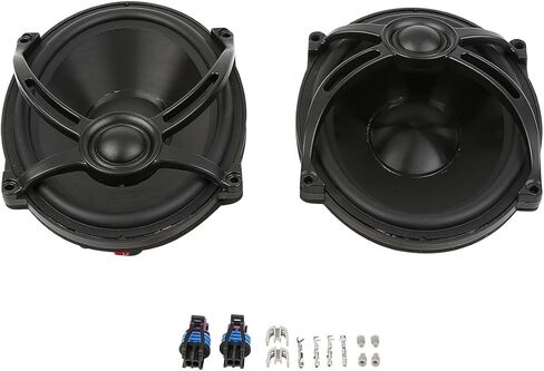 XMT-MOTO Left and Right 5"x7" Saddlebag Lid Speaker fits for Harley Davidson Touring Electra Glide Road Glide Road King Street Glide 1994-2023 in Saudi Arabia
