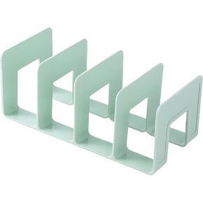 Book stand desktop book storage artifact partition board book desk shelf transparent acrylic book Bookfolder (blue) in Saudi Arabia