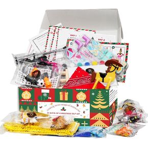 Thalassynix Elf Kit Activity Accessories of Christmas 24 Days Interactive Daily Props from Elf of 2025 Surprise Gift & Ideas Kits for Christmas Delivery Box Elf Kits (Elf Not Included) in Kuwait