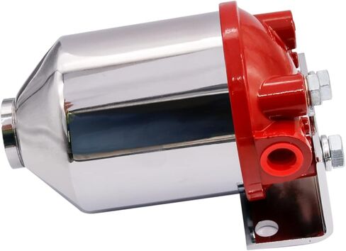 Inline Canister Large Hot Rod Fuel Filter Frame 3/8 NPT Inlet Outlet Racing 10 Micron in Saudi Arabia
