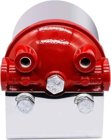 Inline Canister Large Hot Rod Fuel Filter Frame 3/8 NPT Inlet Outlet Racing 10 Micron in Saudi Arabia