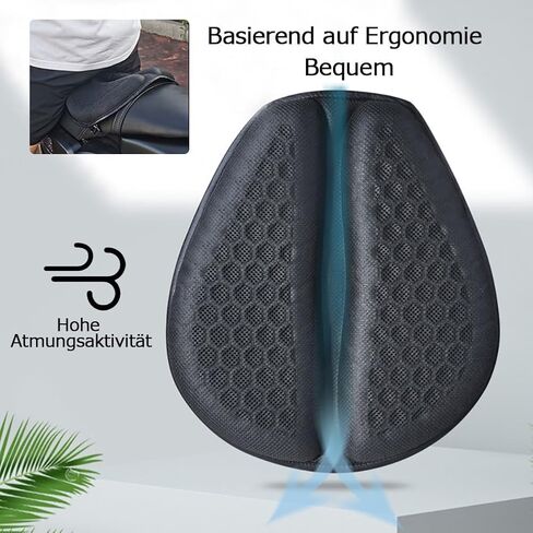 Motorcycle Seat Cushion for KTM 1290 Super Adventure S/390 ADVENTURE/890 SMT/390 SMC R,3D Honeycomb Shock-Absorbing Relief HIPS Tailbone Hollow Breathable Soft Decompression Accessories in Saudi Arabia