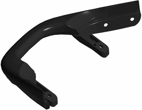 Polaris Snowmobile Bumper, Front, Gloss Black, Genuine OEM Part 5433536-070, Qty 1 in Saudi Arabia