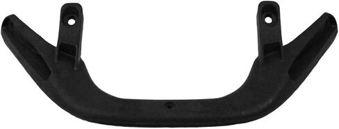 Polaris Snowmobile Bumper, Front, Gloss Black, Genuine OEM Part 5433536-070, Qty 1 in Saudi Arabia