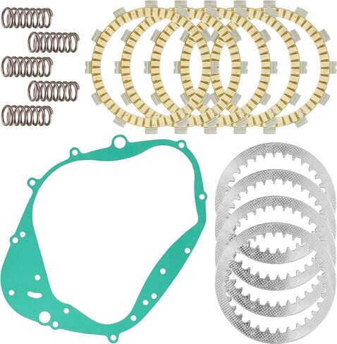 Caltric Clutch Friction with Steel Plates Kit Compatible with Suzuki DR-Z125 DRZ125 2003-2024 in Saudi Arabia