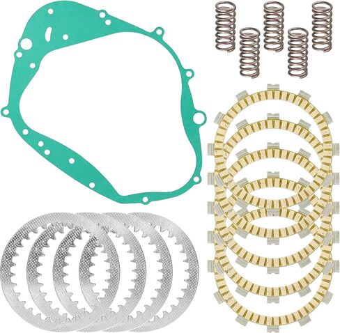 Caltric Clutch Friction with Steel Plates Kit Compatible with Suzuki DR-Z125 DRZ125 2003-2024 in Saudi Arabia