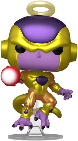 Funko Pop! Anime: Dragon Ball Super - Golden Frieza (Metallic) Exclusive Vinyl Figure Bundled with Box Protector in Saudi Arabia