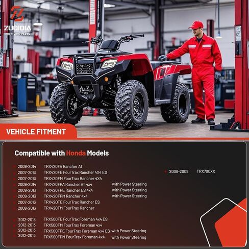 Fuel Pump Compatible with Honda ATV, Rancher 420, Foreman 500, TRX420, TRX500, TRX700XX 2007-2014, Replace# 16700-HP5-602 in Saudi Arabia