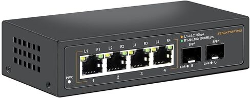 24 Port Gigabit PoE Switch with 2 Uplink 1000Mbps,Large Power up to 400W 802.3af/at, Metal Desktop Wall Mountable,VLAN Function,250 Meters Extend,Metal Fanless Plug and Play Network Switch in Saudi Arabia