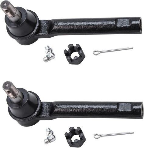 Detroit Axle - Steering Rack and Pinion Kit for 2004-2009 Nissan Quest Complete Power Steering Rack and Pinion Assembly 2 Outer Tie Rod End Links 2005 2006 2007 2008 Replacement in Saudi Arabia
