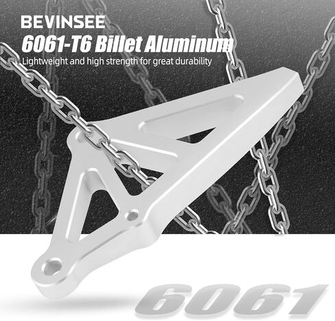Bevinsee Brake Master Cylinder Brace Compatible with Tesla Model 3 LHD RWD AWD 2017-2023 Silver in Kuwait