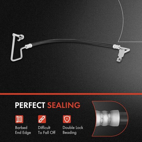 A-Premium Power Steering Pressure Hose Line Assembly Compatible with Nissan NV2500 NV3500, 2012 2013 2014 2015 2016 2017 2018, V8 5.6L, Naturally Aspirated Only, Pump To Gear/Rack Pinion in Saudi Arabia