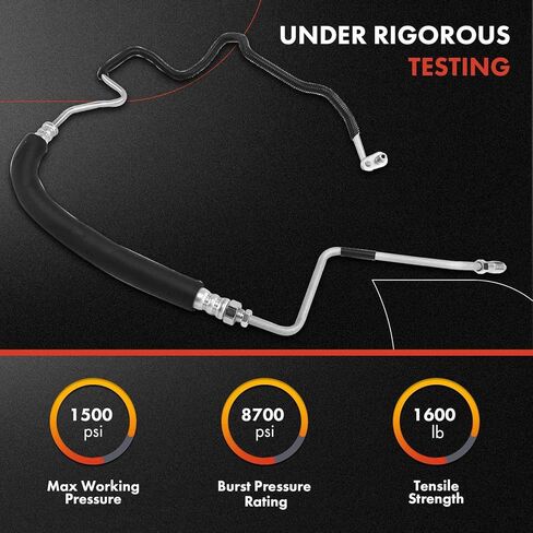 A-Premium Power Steering Pressure Line Hose Assembly Compatible with Nissan Altima 2013-2018 L4 2.5L Pump To Gear in Saudi Arabia