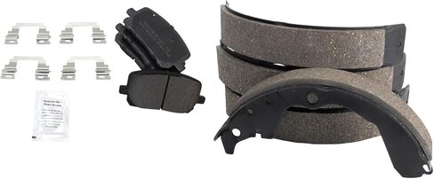 Front Brake Pads Semi Metallic Compatible with 2003-2008 Toyota Matrix 2003-2008 Pontiac Vibe in Saudi Arabia
