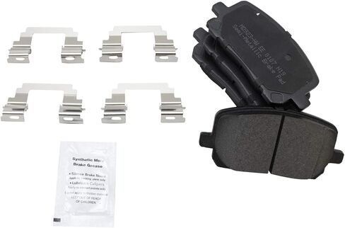 Front Brake Pads Semi Metallic Compatible with 2003-2008 Toyota Matrix 2003-2008 Pontiac Vibe in Saudi Arabia