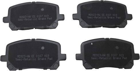 Front Brake Pads Semi Metallic Compatible with 2003-2008 Toyota Matrix 2003-2008 Pontiac Vibe in Saudi Arabia