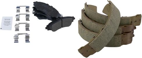 Brake Pads Semi-Metallic Compatible with 2004-2011 Chevrolet Aveo 2007-2011 Aveo5 2013-2015 Spark 2009 Pontiac G3 in Saudi Arabia
