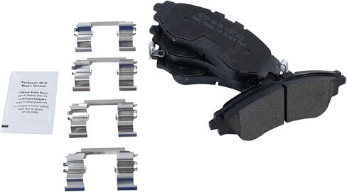 Brake Pads Semi-Metallic Compatible with 2004-2011 Chevrolet Aveo 2007-2011 Aveo5 2013-2015 Spark 2009 Pontiac G3 in Saudi Arabia