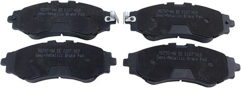 Brake Pads Semi-Metallic Compatible with 2004-2011 Chevrolet Aveo 2007-2011 Aveo5 2013-2015 Spark 2009 Pontiac G3 in Saudi Arabia