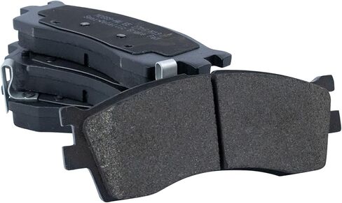 Front and Rear Brake Pad Set Semi Metallic Compatible with 2004-2005 Kia Rio in Saudi Arabia