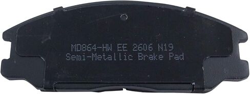Front and Rear Brake Pads Semi Metallic Compatible with 2004-2005 Kia Sedona in Saudi Arabia