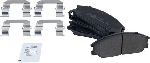 Front and Rear Brake Pads Semi Metallic Compatible with 2004-2005 Kia Sedona in Saudi Arabia