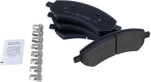 Front and Rear Brake Pads Semi Metallic Compatible with 2006-2010 Dodge Dakota 2006-2009 Mitsubishi Raider 2011 Ram Dakota in Saudi Arabia