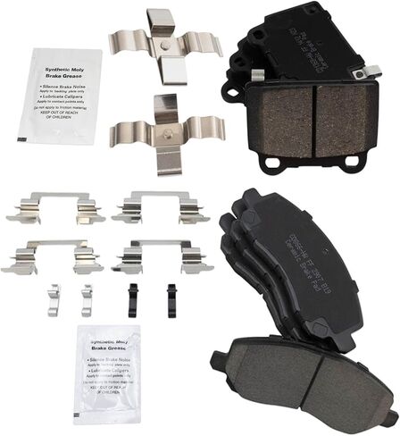 Front and Rear Brake Pad Set Ceramic Compatible with 2008-2015 Mitsubishi Lancer in Saudi Arabia