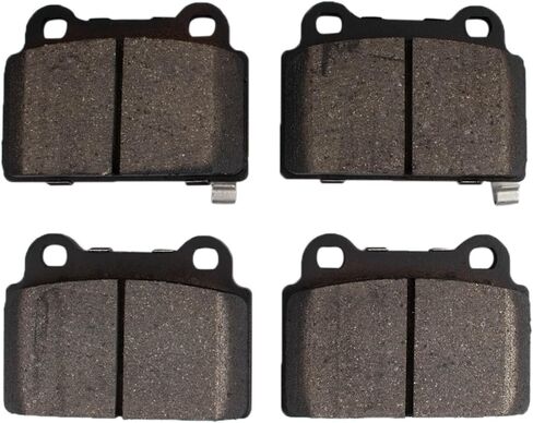 Front and Rear Brake Pad Set Ceramic Compatible with 2008-2015 Mitsubishi Lancer in Saudi Arabia