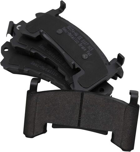 Brake Pads Semi-Metallic Compatible with 1979-1985 Buick Riviera Cadillac Eldorado 1980-1985 Seville 1982-1988 Chevrolet Camaro 1982-1985 Oldsmobile Toronado Pontiac Firebird in Saudi Arabia