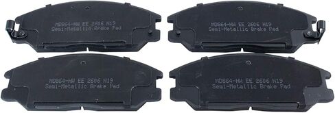 Front Brake Pads Semi Metallic Compatible with 2002-2004 Kia Sedona in Saudi Arabia