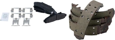 Front and Rear Brake Pads Semi Metallic Compatible with 1995-2002 Ford Ranger 1995-2002 Mazda B2300 1998-2002 B2500 1995-2002 B3000 1995-2002 B4000 in Saudi Arabia