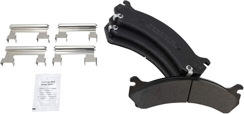 Brake Pads Semi-Metallic Compatible with 2001-2006 Chevrolet Silverado 3500 2007 Silverado 3500 Classic 2007-2010 Silverado 3500 HD GMC Sierra 3500 Sierra 3500 Classic Sierra 3500 HD in Saudi Arabia