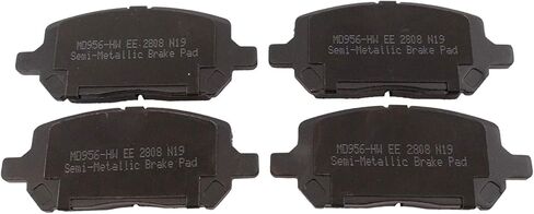 Front Brake Pads Semi Metallic Hardware Compatible with 2009-2010 Chevrolet Cobalt 2009 Pontiac G5 in Saudi Arabia
