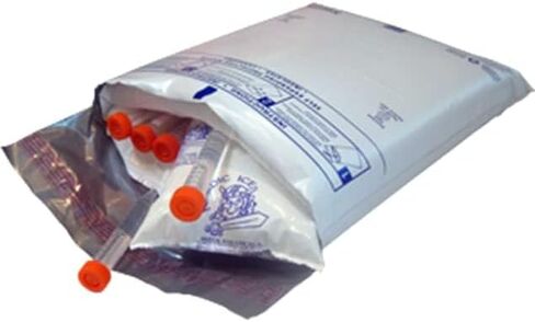 Insulated Mailers for Cold Shipping - Kangaroo Expanding Mailer - 14" x 18" x 1 3/8" - Bulk 24 Count - Insulated Sealed Clasp Envelopes for Medicine, Food, Perishables in Saudi Arabia