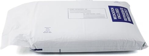 Insulated Mailers for Cold Shipping - Kangaroo Expanding Mailer - 14" x 18" x 1 3/8" - Bulk 24 Count - Insulated Sealed Clasp Envelopes for Medicine, Food, Perishables in Saudi Arabia