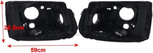 Cnonee1 Auto Headlight Bottom Base Case Housing, Anti-Scratching Headlamp Bottom Base Case Housing Guard For Land Rover Discovery 4 2014-2016, Right in Saudi Arabia