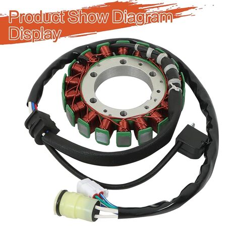 Labwork ملف الإشعال الجزء الثابت منظم مجموعة التتابع لاستبدال Yamaha Rhino 660 2004-2007 Grizzly 660 2002-2008 لاستبدال 5KM-81410-01-00 5BN-81960-00-00 3YF-82370-00-00 4SV-81940-12-00 in Saudi Arabia