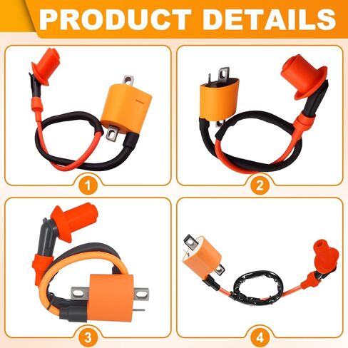 Triumilynn Ignition Coil Compatible with Honda ATC 110, 185, 200, 1980-1983 / Big Red 1982-1984 / Odyssey 1981-1984 Repl. #30500-VM3-405 in Saudi Arabia